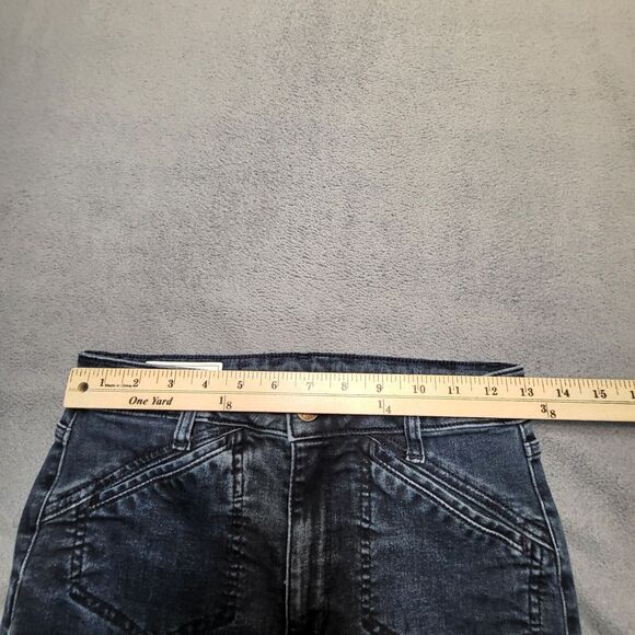 Gap Jeans Womens 6 Blue Universal Jegging Distressed Stretch Denim - Picture 8 of 10